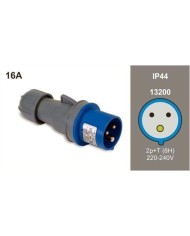CLAVIJA DOBLE 16-A T.T. CERAMICA RF.1302