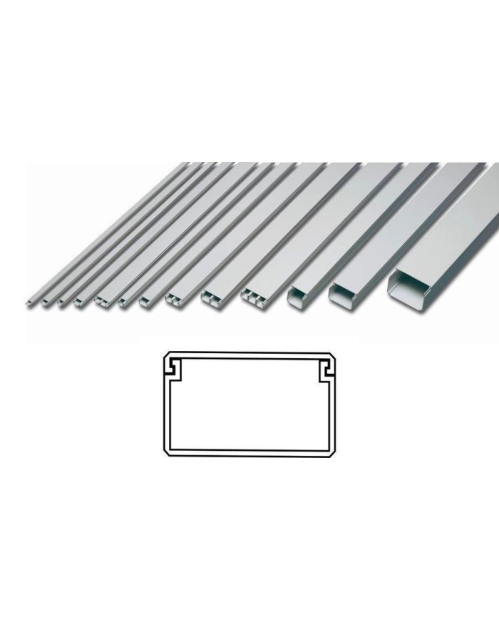 CANALETA 100X60MM. 2MTS. BLANCA