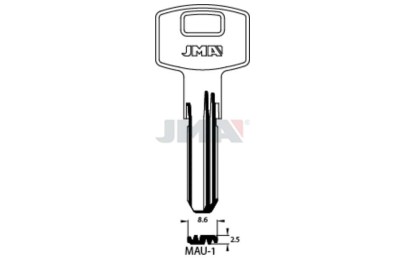 LLAVES BRUTO SEGURIDAD MAU-1     LATON