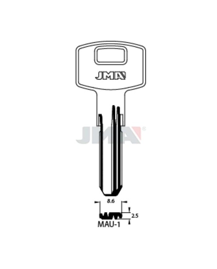 LLAVES BRUTO SEGURIDAD MAU-1     LATON