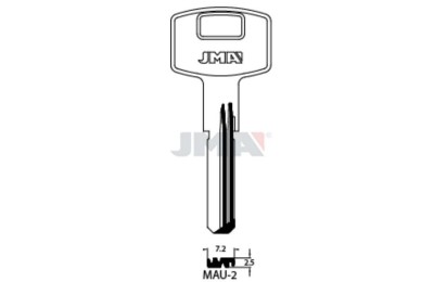 LLAVES BRUTO SEGURIDAD MAU-2     LATON