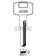 LLAVES BRUTO SEGURIDAD MAU-1     LATON