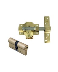 CERROJO AMIG ORO 4-88MM. LLAVE 2 LADOS