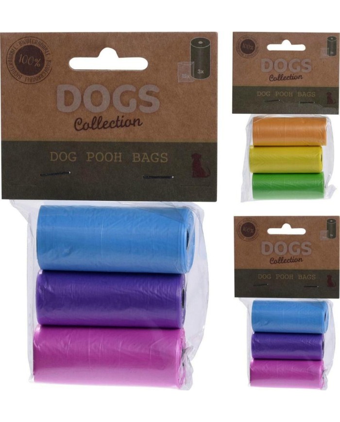 BOLSAS PERROS 2ASS DOGS COLLECTION SET 3 UND.
