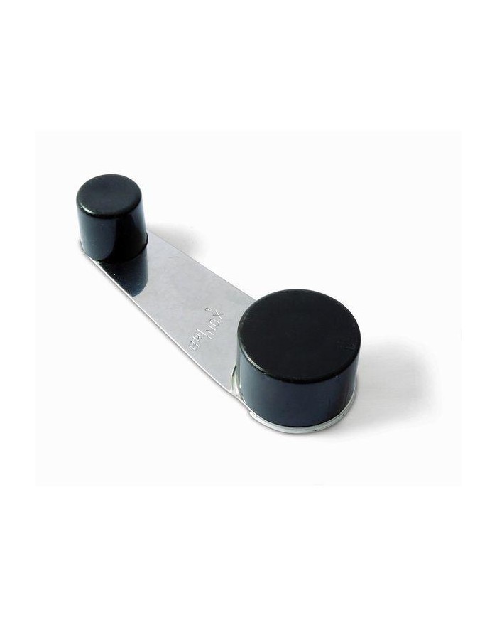 TOPE ADHESIVO B78270N NEGRO GIRATORIO BRINOX