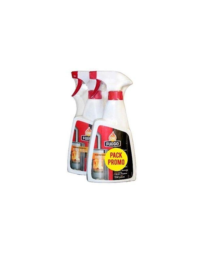 LIMPIACRISTALES ESTUFA 2 UDS. FLOWER 500ML.