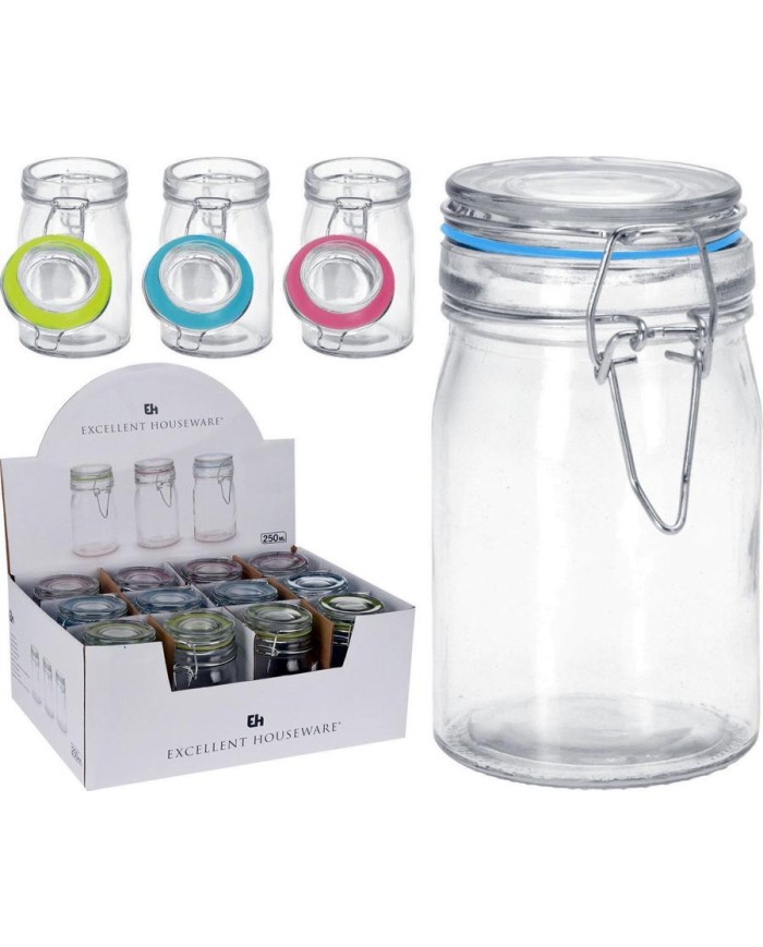 RECIPIENTE HERMETICO EH 250ML. 6X12CMS.