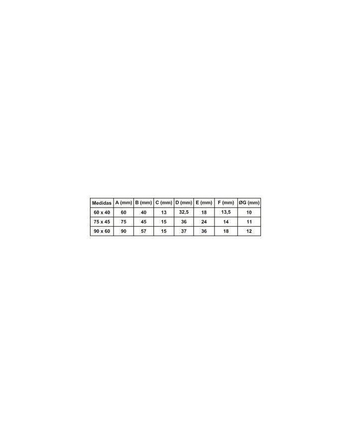 CANDADO AMIG LATON NIZA 200-60MM.FORMA U