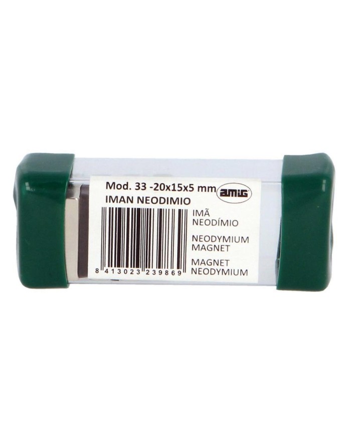 IMAN NEODIMIO 20X15X5MM. RECTANGULAR AMIG (5UDS.)