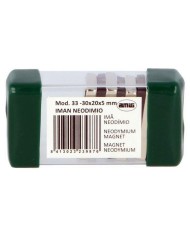 IMAN NEODIMIO 30X20X5MM. RECTANGULAR AMIG (5UDS.)