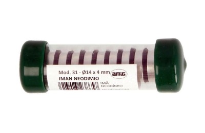 IMAN NEODIMIO 14X4MM. REDONDO AMIG (10UDS.)