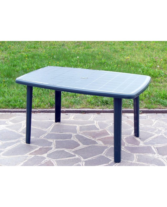 MESA RECTANGULAR SFK 140X90CMS. VERDE