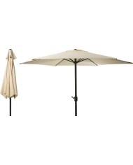 SOMBRILLA JARDIN AMBIANCE 25MTS GRIS