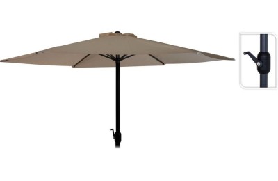 SOMBRILLA JARDIN AMBIANCE 3 MTS. MARRON