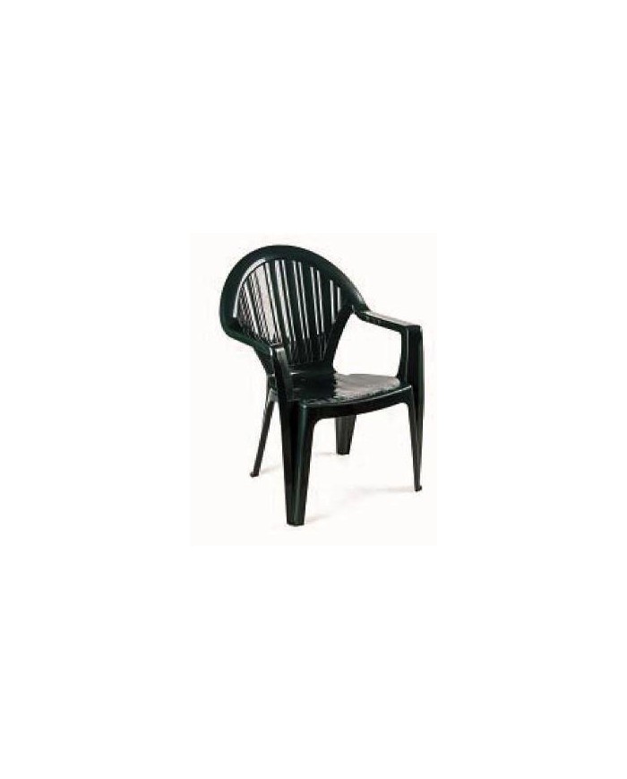 SILLA PLASTICO SFK RATAK VERDE 2611-V