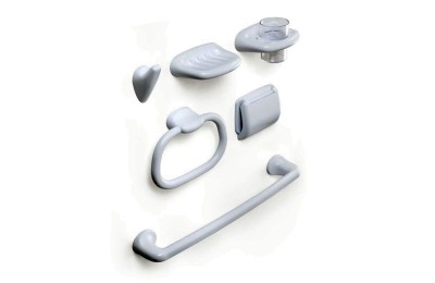 CONJUNTO BAÑO TATAY OLYMPIA BLANCO 6PZAS