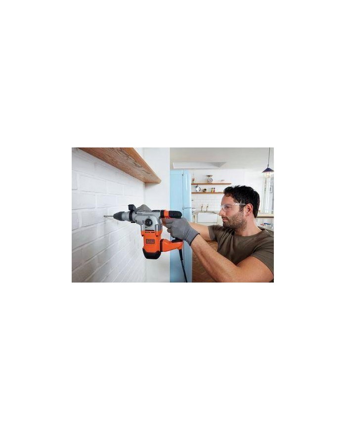 MARTILLO PERFORADOR 1250W.BLACK&DECKER 3,7J  EHS03K-QS