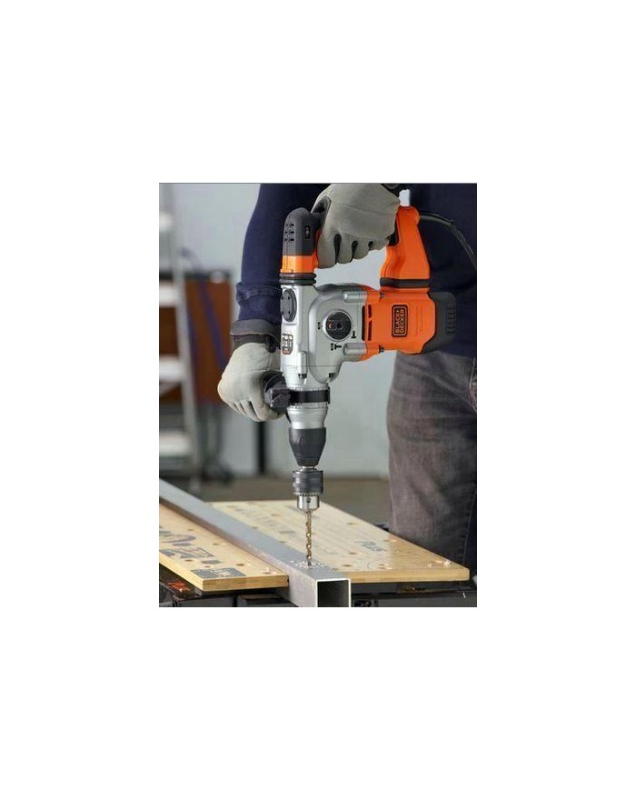 MARTILLO PERFORADOR 1250W.BLACK&DECKER 3,7J  EHS03K-QS