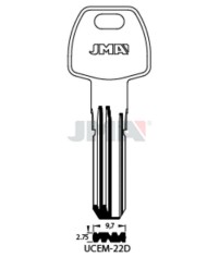 LLAVES BRUTO SEGURIDAD UCEM-8D   LATON