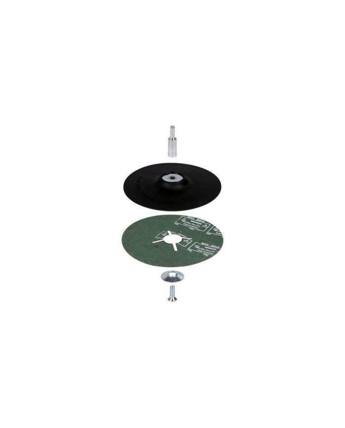 DISCO KREATOR SOPORTE LIJA KRT259003(125 MM EJE 6 MM )