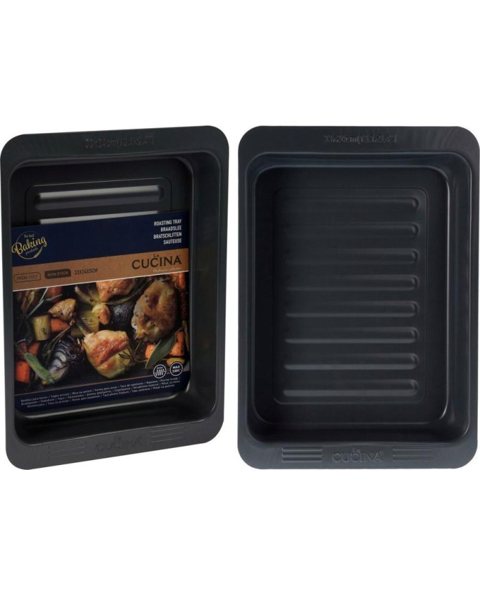 BANDEJA HORNO LACUCINA 33X24X5CMS.