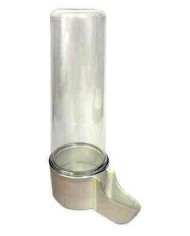 BEBEDERO TUBO FARO JAULA 110CC. TRANSPARENTE