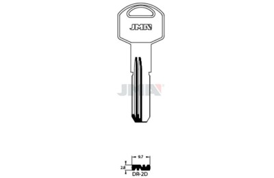 LLAVES BRUTO SEGURIDAD DR-2D     LATON