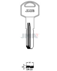 LLAVES BRUTO SEGURIDAD DOM-43    LATON
