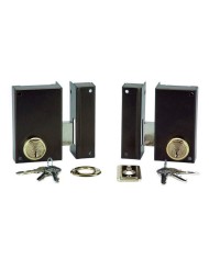 CERRADURA ILARGI SEGURIDAD NIQUEL 4220S-50MM. EMBUTIR