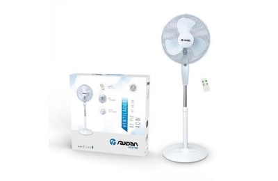 VENTILADOR PIE  40W.40CMS. C/MANDO BLANCO RAYDAN