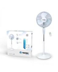 VENTILADOR PIE  40W.40CMS. C/MANDO BLANCO RAYDAN