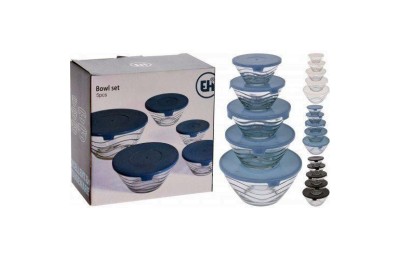 BOL EH CRISTAL CON TAPA SET 5 UNID.