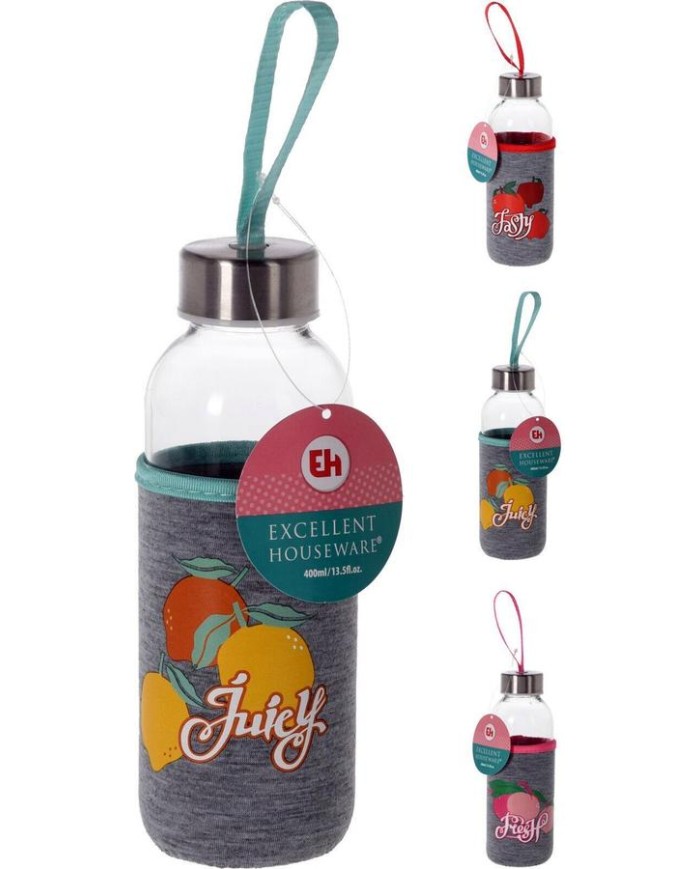 BOTELLA DE CRISTAL EXCELLENTH DEPORTE 400 ML.