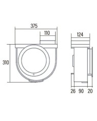 EXTRACTOR CATA DE HUMO COCINA MODELO GS-600