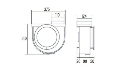 EXTRACTOR CATA DE HUMO COCINA MODELO GS-600