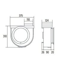 EXTRACTOR CATA DE HUMO COCINA MODELO GS-600