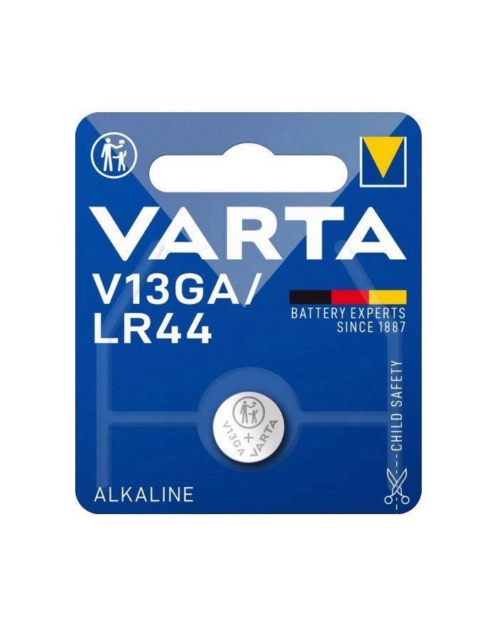 PILA VARTA V13GA/LR44 1,5V BLISTER 1U