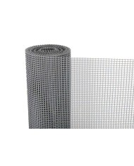 MALLA PLASTICO ECO GRIS 10X10 R/25MTS.
