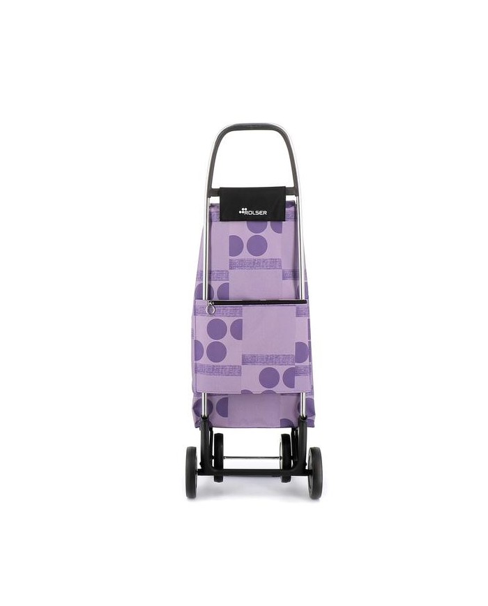 CARRO ROLSER I-MAX LOGOS 4 RUEDAS MALVA