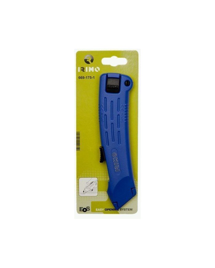 CUTTER IRIMO MANGO PLASTICO 175MM.