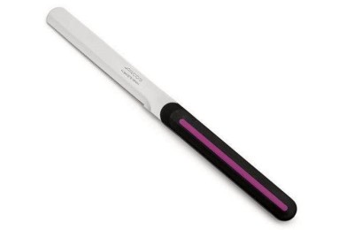 CUCHILLO ARCOS MESA NEGRO/VIOLETA 373631 100 MM.
