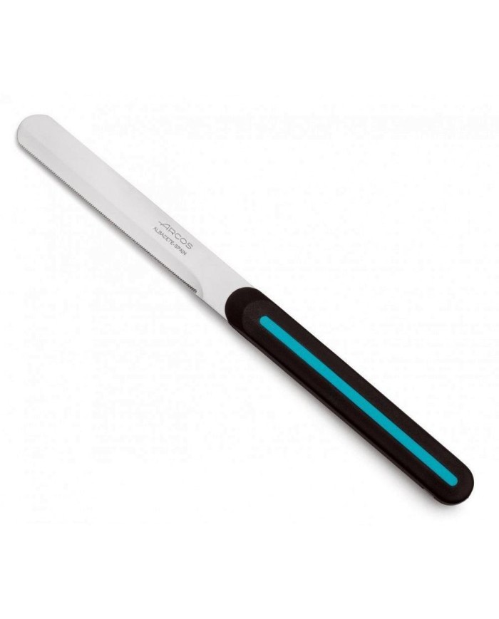 CUCHILLO ARCOS MESA NEGRO/AZUL 373632 100 MM.