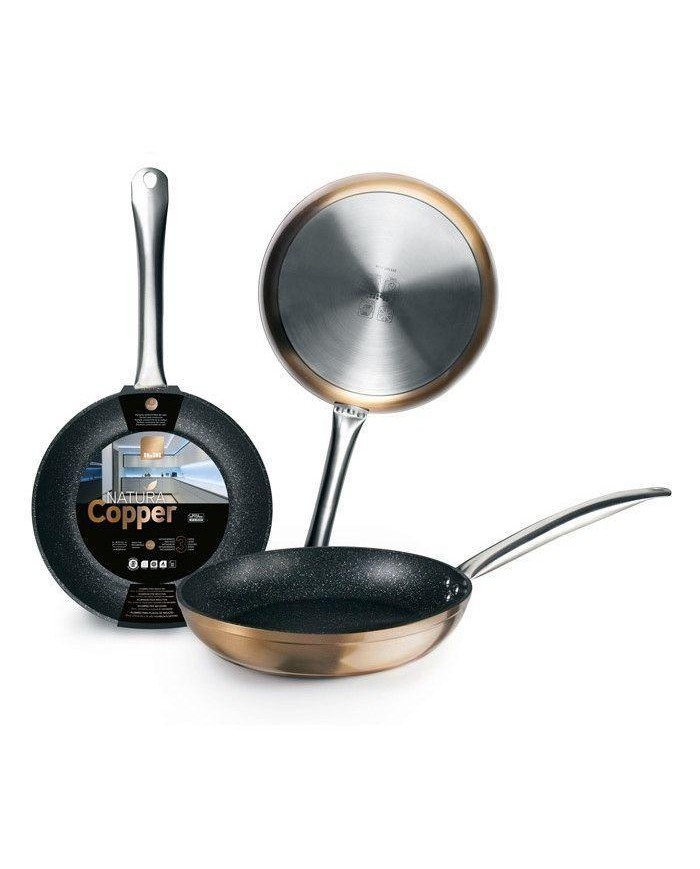 SARTEN ALUMINIO NATURA COPPER 22CM. IBILI