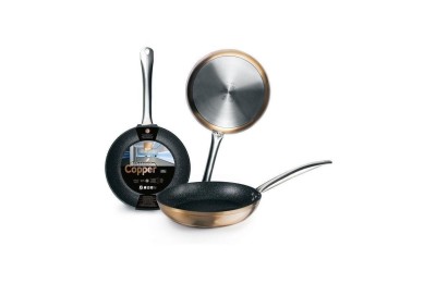 SARTEN ALUMINIO NATURA COPPER 24CM. IBILI