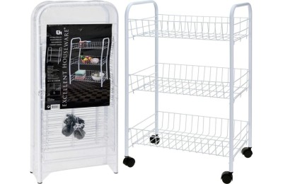 CARRITO COCINA EH BLANCO 39X23X64CMS