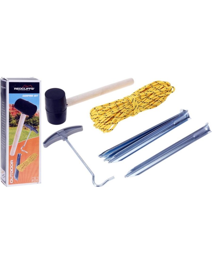 JUEGO ACCESORIOS TIENDA CAMPING REDCLIFF