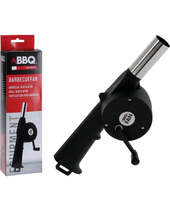 PISTOLA NEGRA DE AIRE PARA BARBACOA BBQ