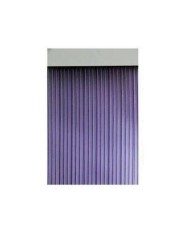 CORTINA TOSCA CINTA Nº 9 CRISTAL/LILA 120x210