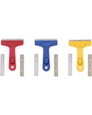 RASCAVIDRIOS 130MM.+3RECAMBIOS PAMEX