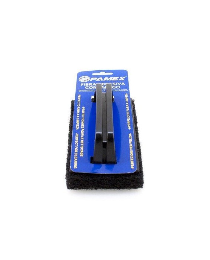 ESTROPAJO PAMEX FIBRA ABRASIVA CON MANGO